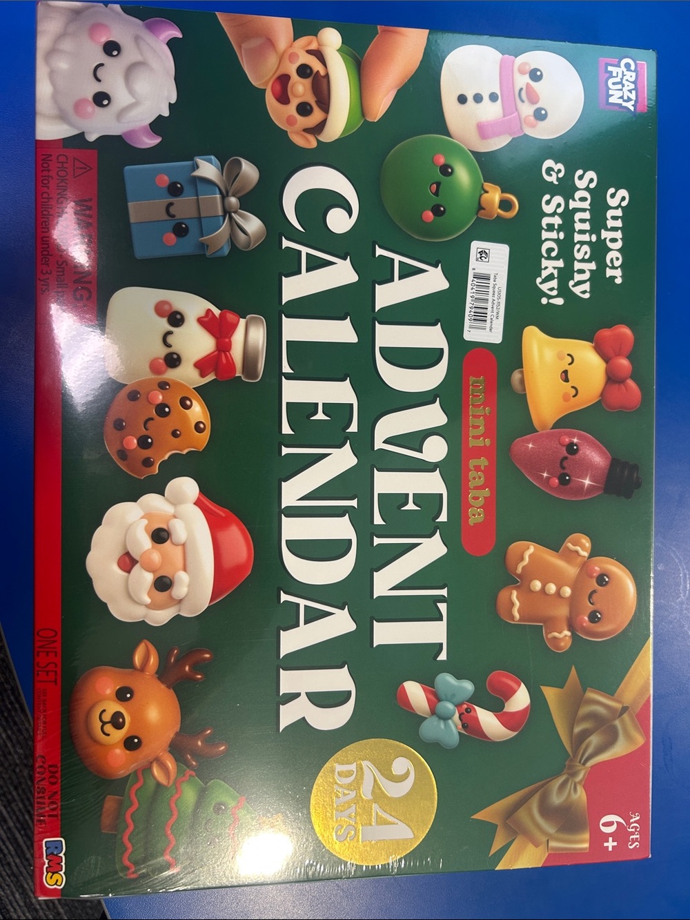 Mini Taba Advent Calendar - Green Holiday Countdown